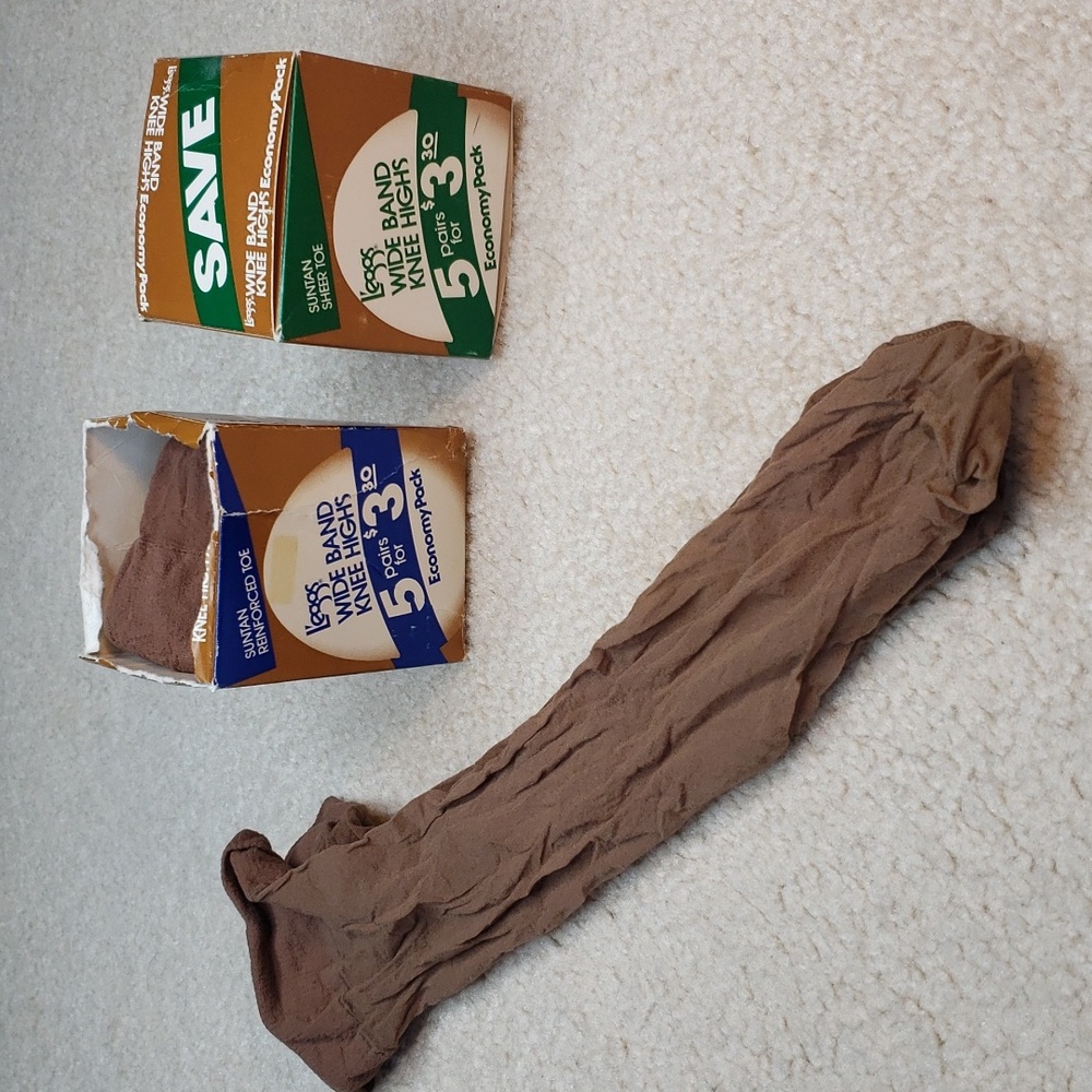 L'EGGS Knee High Panty Hose Stockings
